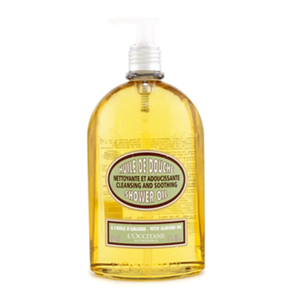 LOccitane 133351 16.7 oz Almond Cleansing Soothing Shower Oil | Shop Simon