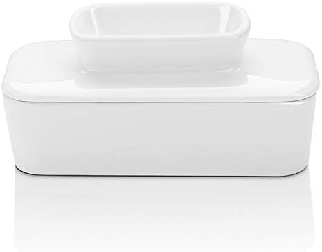 Sweese 309.101 Porcelain Butter Dish with Water - French Butter Keeper Crock - Perfect for East C... | Amazon (US)