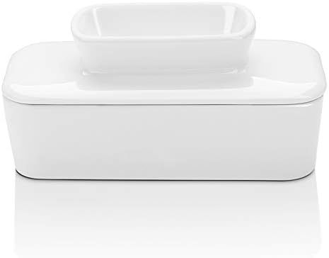 Sweese 309.101 Porcelain Butter Dish with Water - French Butter Keeper Crock - Perfect for East C... | Amazon (US)