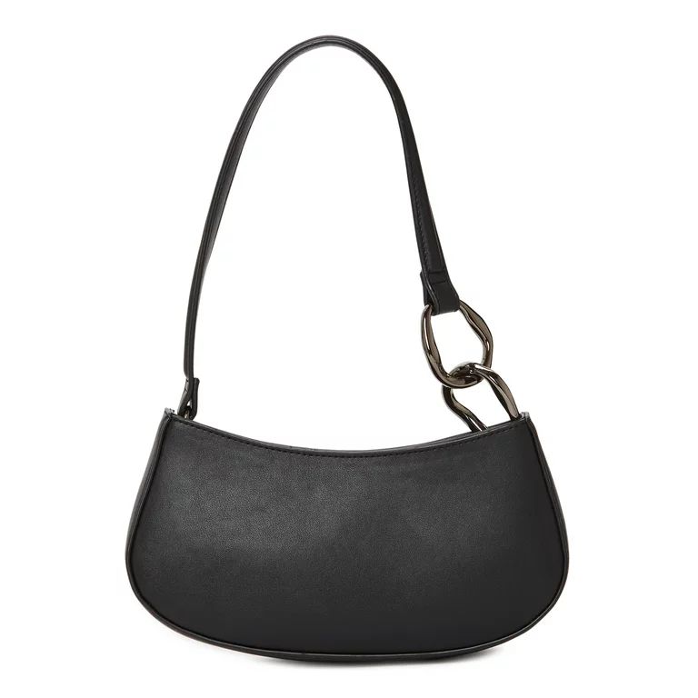 No Boundaries Women's Contemporary Handbag Black | Walmart (US)