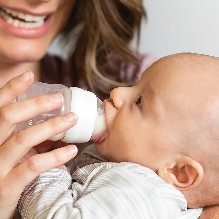 Evenflo Balance Wide Baby Bottles, Platinum White Color 9oz 2 Count | Walmart (US)