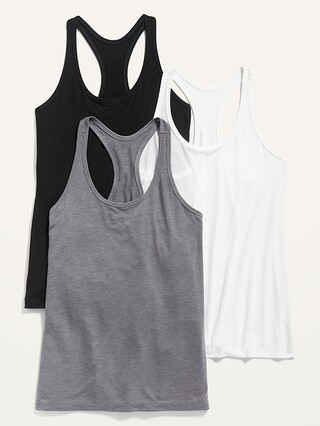 Racerback Performance Tank Tops 3-Pack for Women | Old Navy (US)