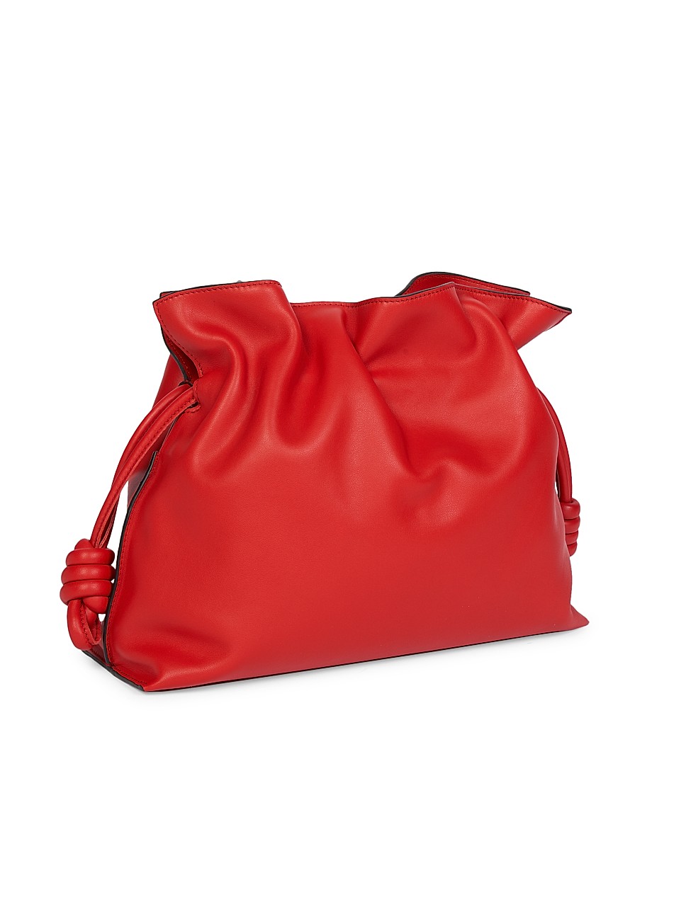 Flamenco Leather Drawstring Clutch | Saks Fifth Avenue