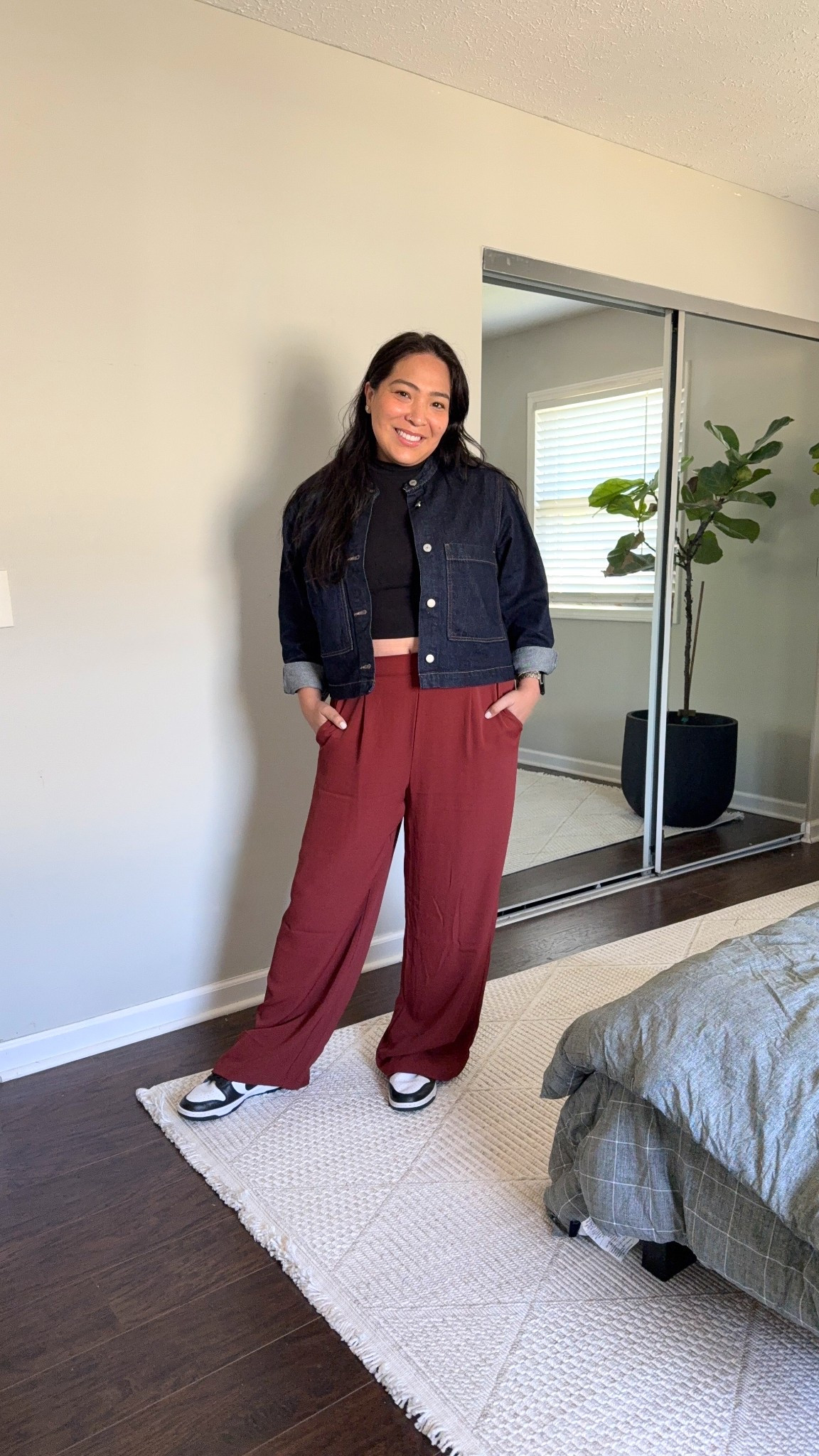 Casual workwear for meetings on the go! This denim jacket is gonna be a fall staple for me. 

#LTKWorkwear #LTKStyleTip #LTKMidsize