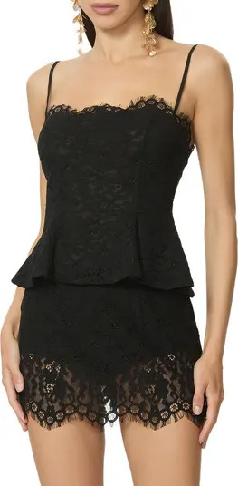 AFRM Ari Peplum Lace Camisole | Nordstrom | Nordstrom