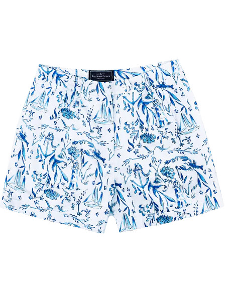 Nautical Chinoiserie Shorts | Kiel James Patrick