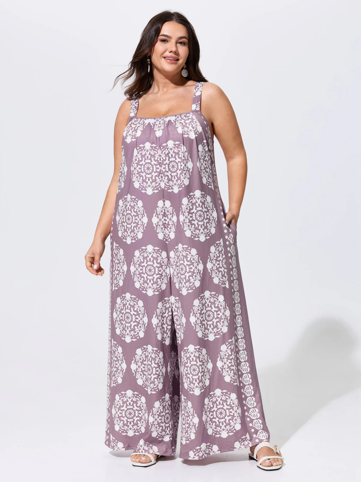 Sunkissed Stretchy Adjustable Strap Jumpsuit | Bloomchic