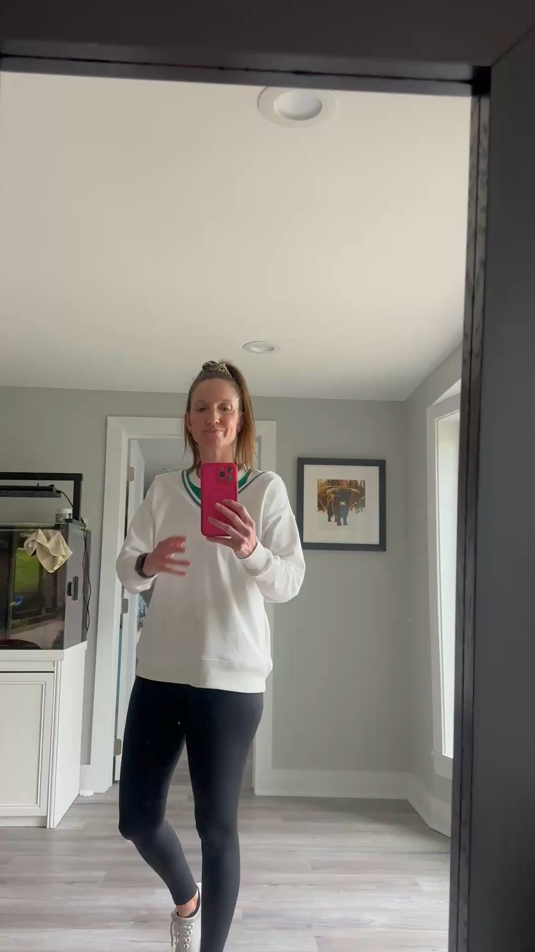 Making moves in my go-to "off-duty" uniform for a cozy Sunday reset! 🧘🏼‍♀️✨ I am totally prioritizing comfort today with this incredibly soft grey set, featuring high-waisted leggings and a curated long-sleeve crew. It’s that exact reliable balance that helps you navigate a full day of movement or organization with absolute ease. There is truly nothing better than functional pieces that let you focus on what really matters. Check out the link in my bio to shop my definitive cozy staples! 🌟

Black legging set, monochromatic activewear, lounge set, cozy weekend style, high waisted leggings, functional comfort, movement goals, minimalistic fashion, seasonal neutrals, LTKhome, LTKfit

#LTKootd #LTKmomlife #LTKActive