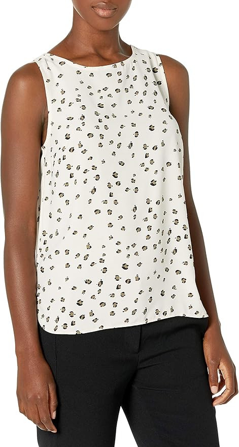 Amazon Brand - Lark & Ro Women's Standard Sleeveless Layering Tank Top: Crew and V-Neck | Amazon (US)