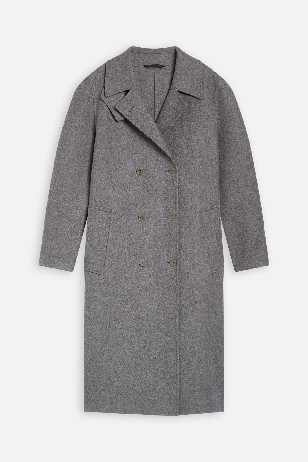 Long Caban Coat | Closed