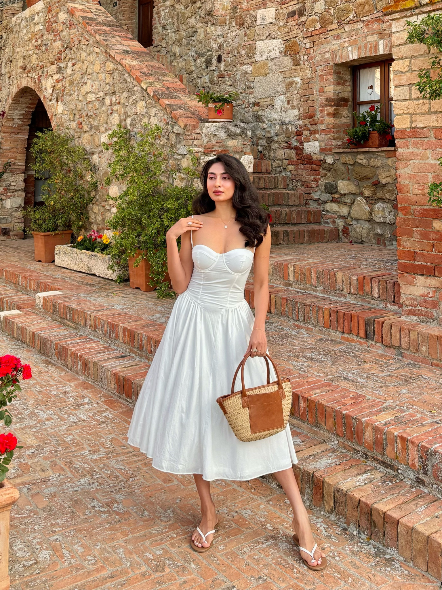 European Summer outfits. Found the prettiest dress for Tuscany and its so affordable. Probably one of my favorite outfits in Italy. Even linked my Hermes lookalike sandals that I wore with dressy outfits.

Special occasion drrss, Date night look, European summer look, vacay look, vacay style, italian summer outfit, sunglasses, Midi dress, white dress, white dresses, amazon fashion, resort wear, vacation dress, vacation outfit, dress, women’s summer fashion, women’s summer clothes, summer dress, travel outfit, wedding guest dress, midi skirt, white midi skirt, European Summer looks

#ltktravel #ltkfindsunder50 #ltkseasonal #ltkover40 #ltkstyletip  #ltksummersales #ltkxnsale #ltkshoecrush #ltkitbag #ltkwedding #ltkfindsunder100   #ltkparties 