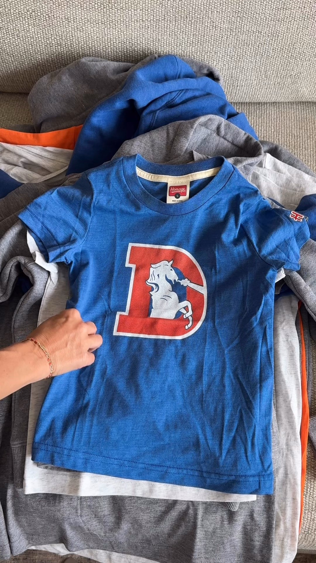 our favorite #broncos gear
@homage
#afcchampionship #nfl #denverbroncos #bonix

#LTKKids #LTKgrwm #LTKSeasonal