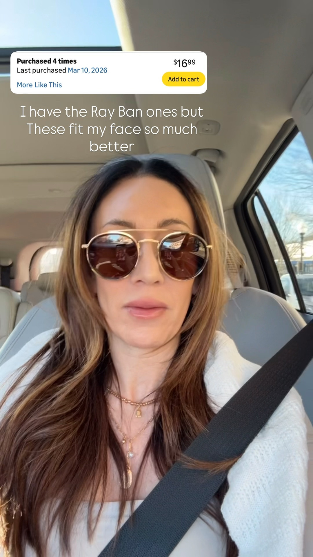 These are hands down my favorite go to sunnies! Only $17 

#LTKSeasonal #LTKdayinmylife #LTKmomlife