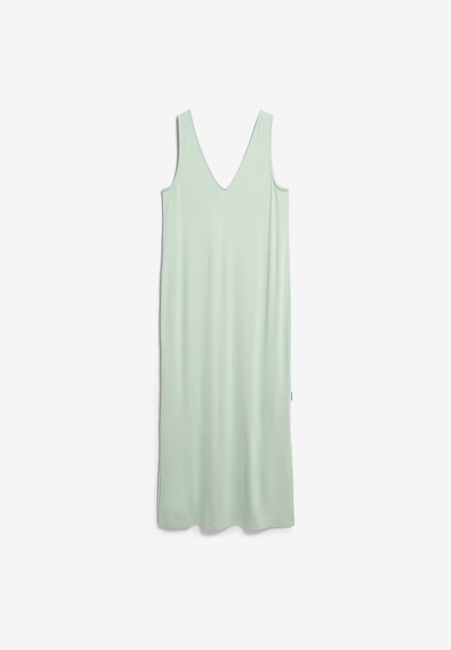 "\u00c4RMELLOSES JERSEY-MIDI-KLEID LENZING\u2122 ECOVERO\u2122 Viskose Mix" | Armedangels EU