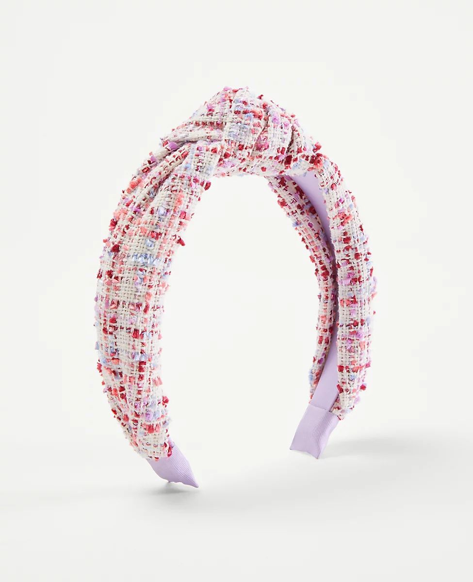 Tweed Knot Headband | Ann Taylor (US)