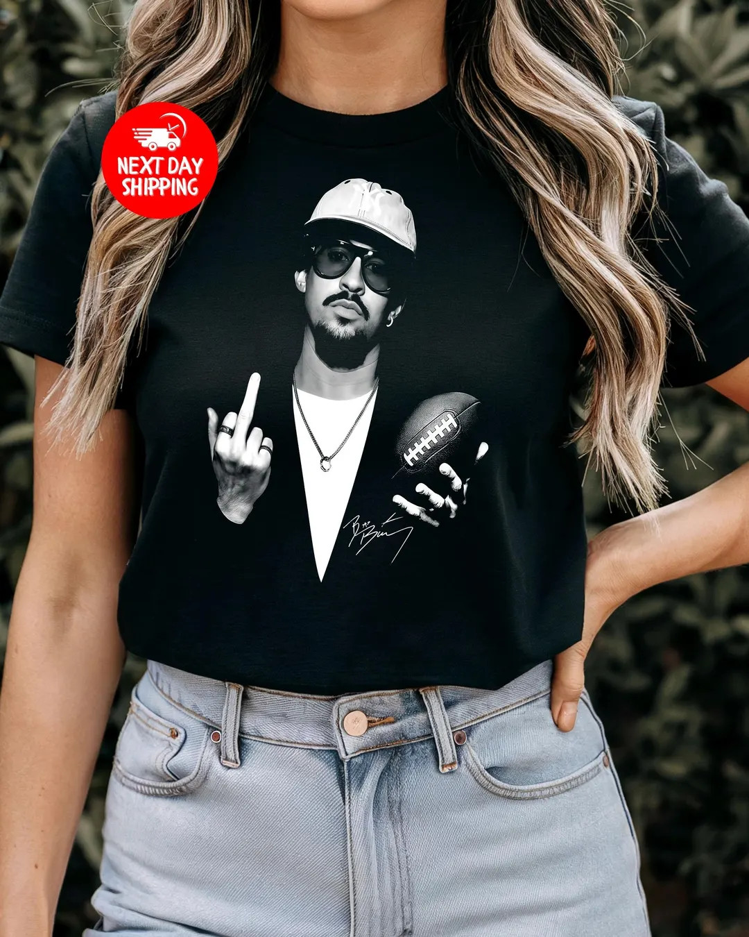 Bad Bunny Football T-Shirt, Bad Benito Shirt, Bad Bunny Bowl 2026 Halftime Show Shirt | Etsy (US)