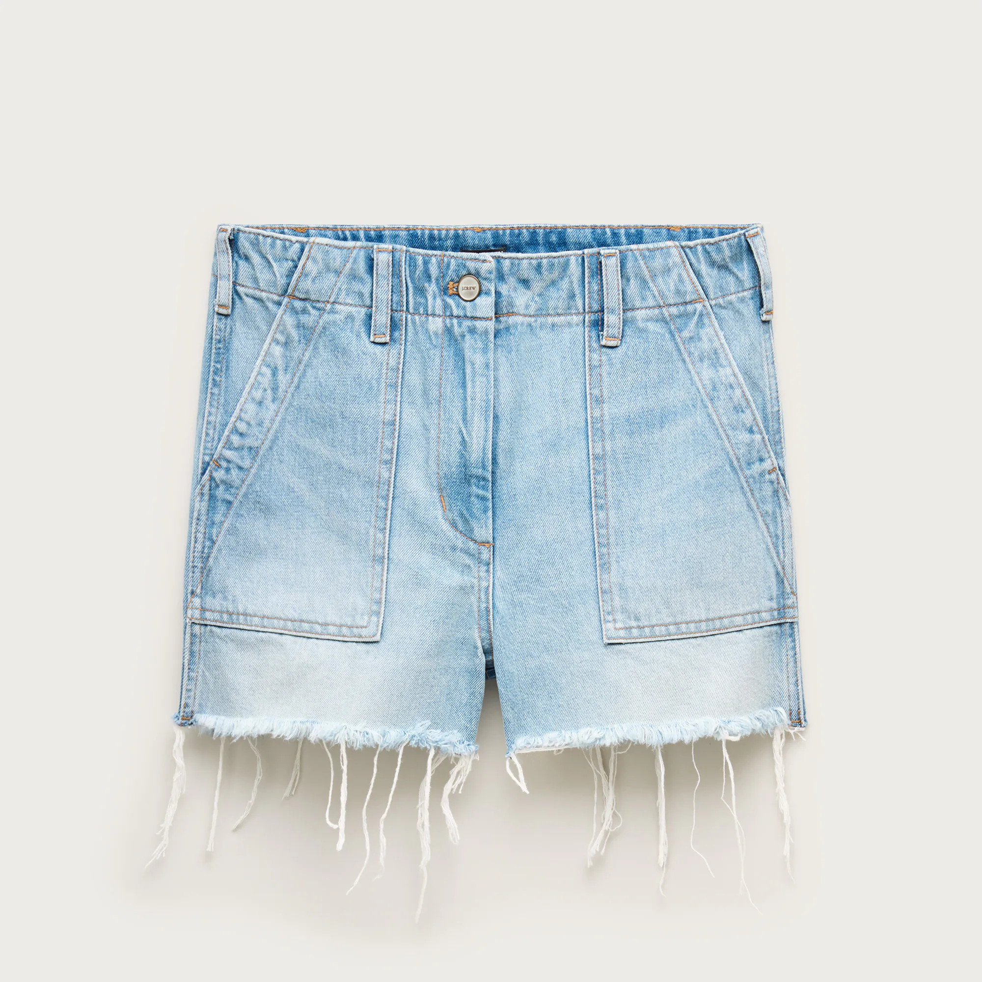 Utility-pocket denim short | J. Crew US