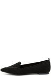 Emmy Black Suede Pointed Loafers | Lulus (US)