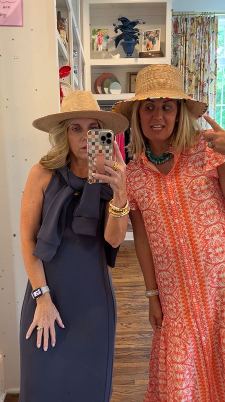 These are the CUTEST HATS from Sunshine Tienda!!!! 
Size medium fits both of us best, so I’d say that’s the standard size 

#LTKOver40 #LTKSwim #LTKTravel