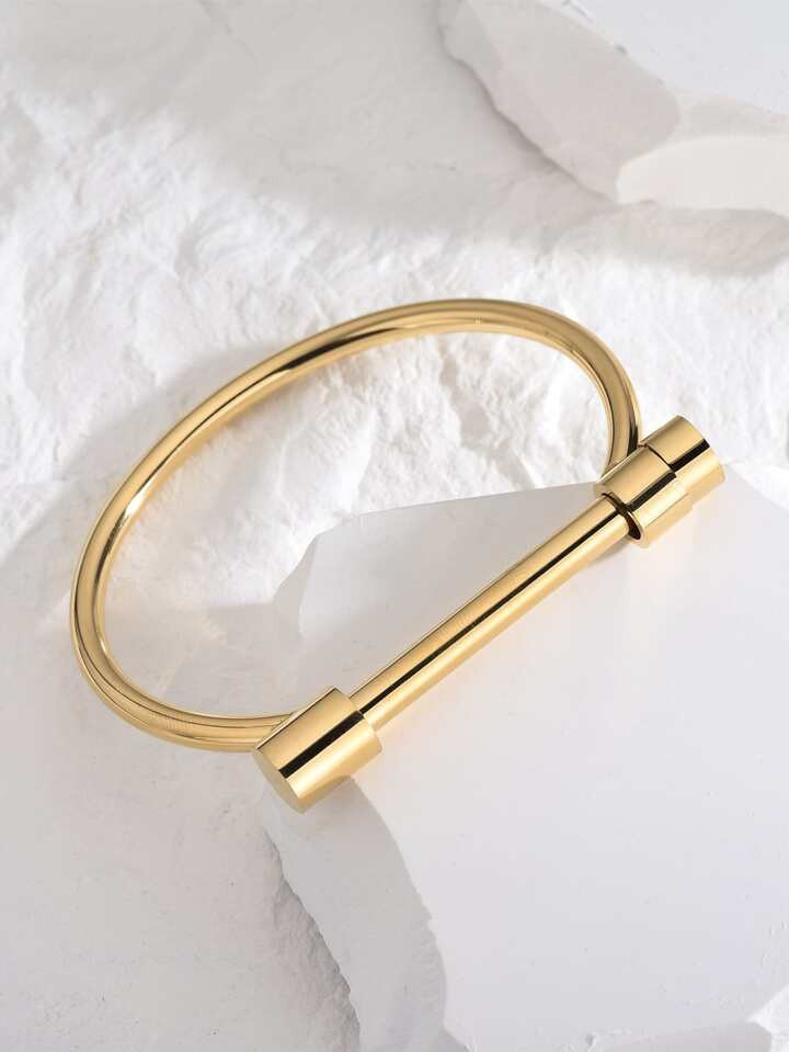Simple Solid Bangle | SHEIN