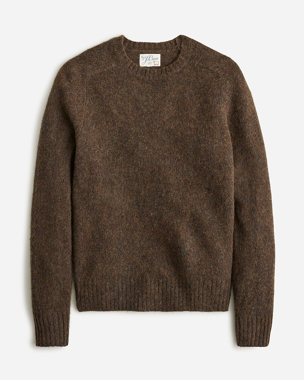 Brushed wool crewneck sweater | J. Crew US