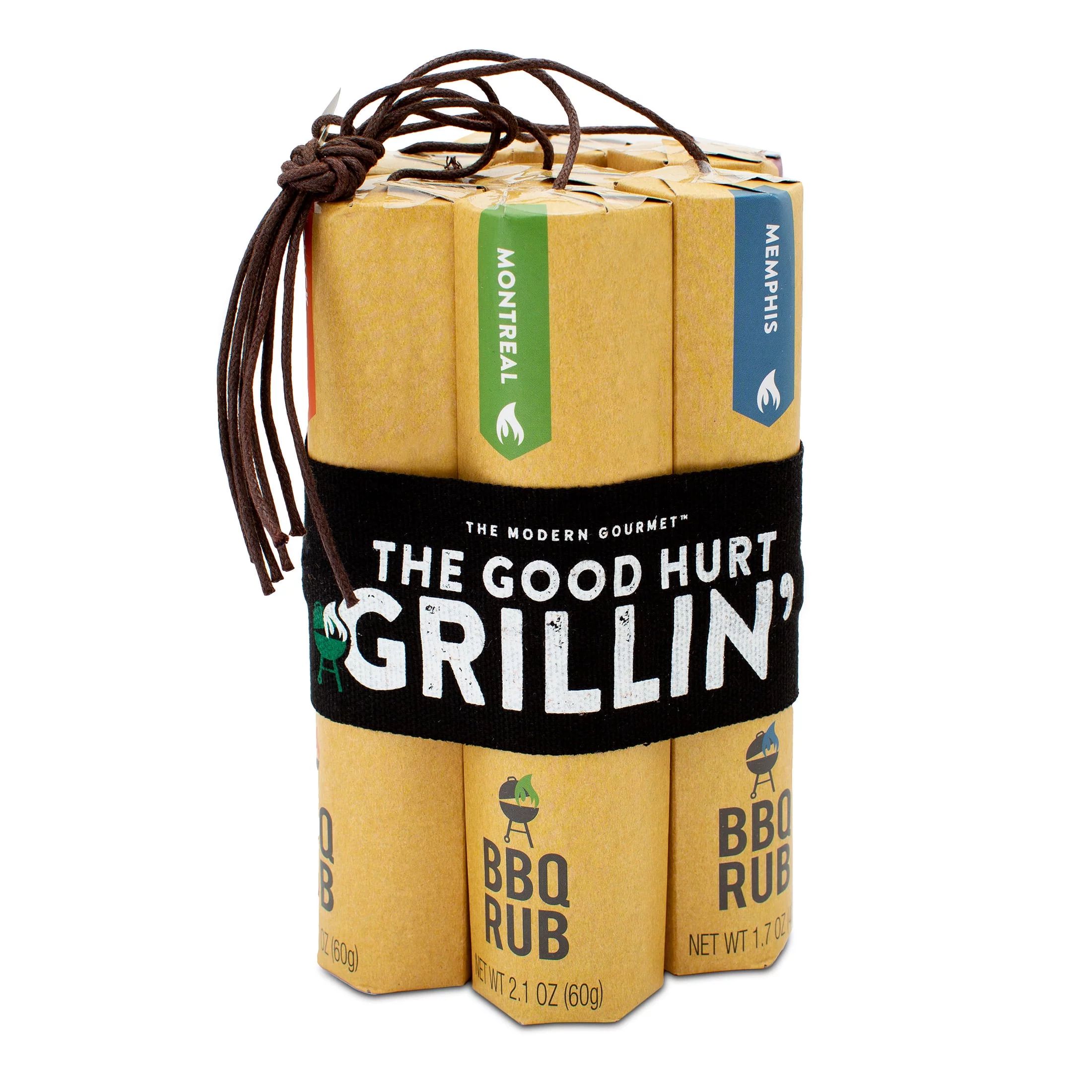 The Good Hurt Grillin' BBQ Rub for Grilling Gift Set, Set of 7 | Walmart (US)