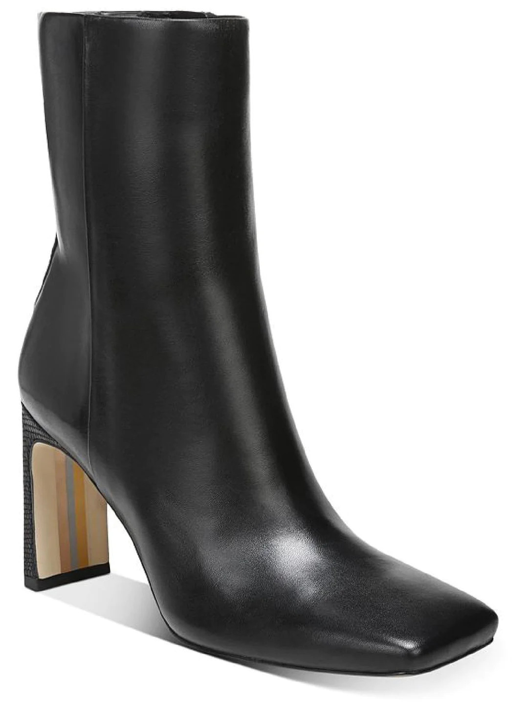 Anika Womens Leather Square Toe Mid-Calf Boots | Shop Simon