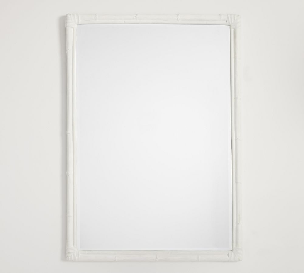Gold Bamboo Frame Accent Mirror | Pottery Barn (US)