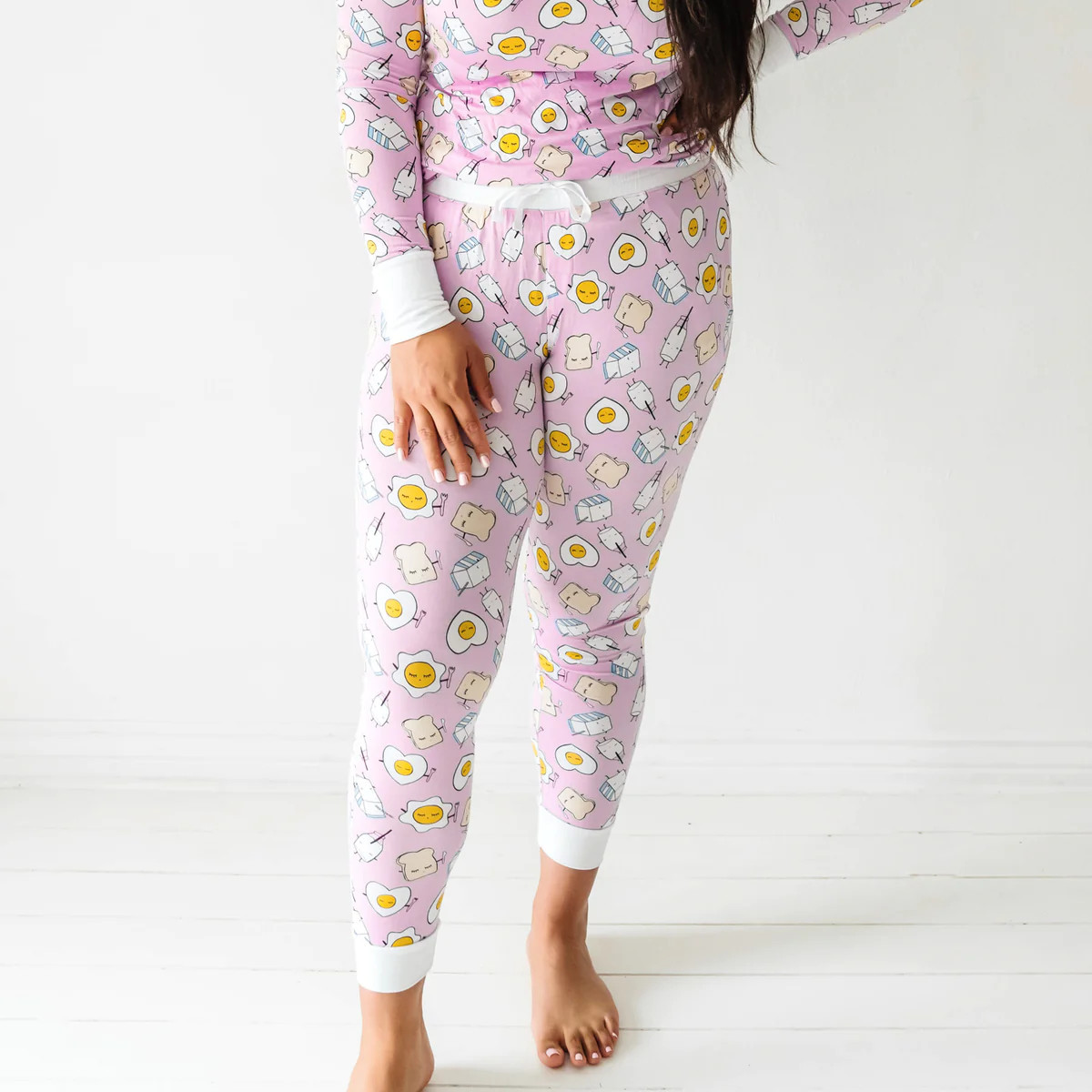 Pink Breakfast Buddies Women's Pajama Pants | Little Sleepies