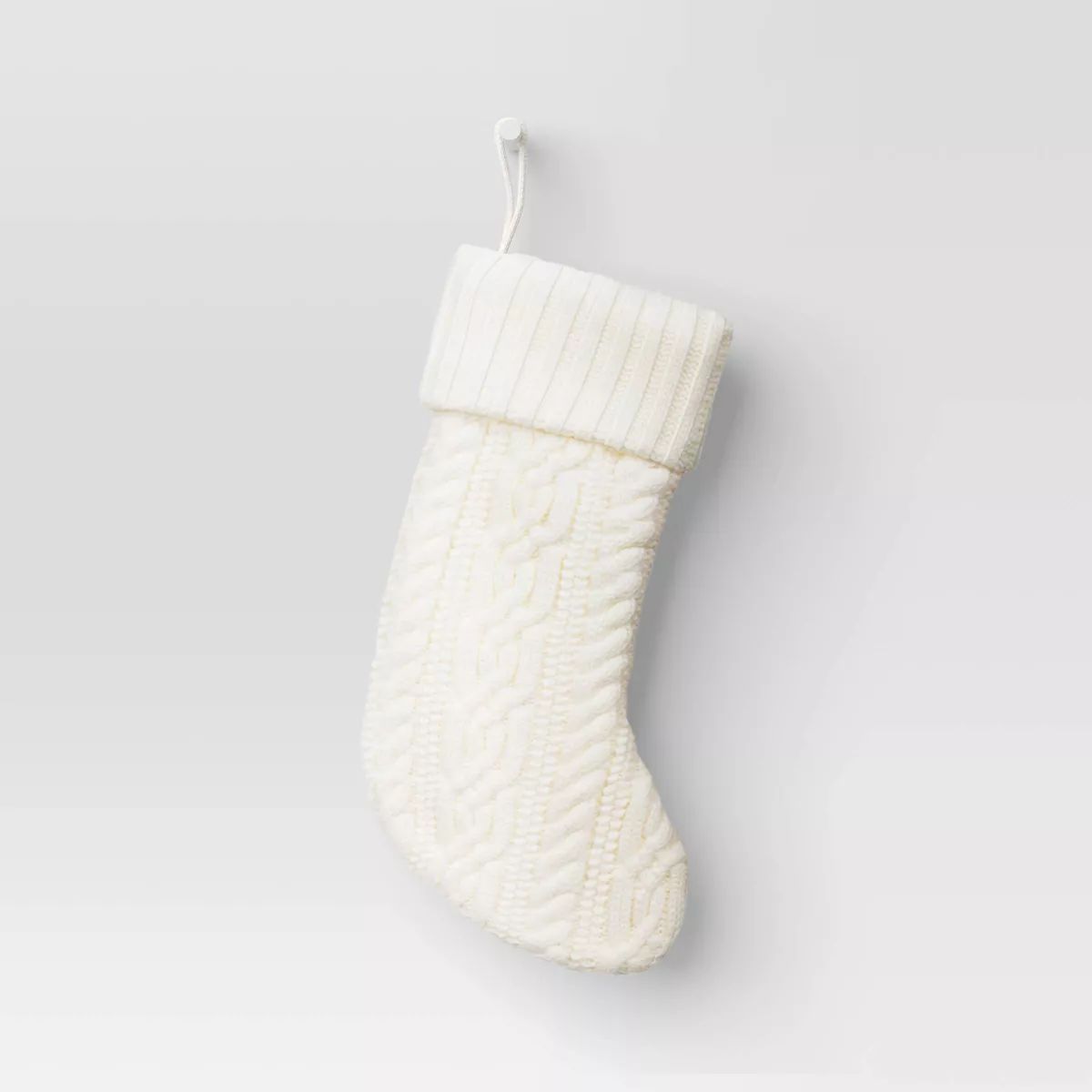 20" Cable Knit Christmas Stocking - Wondershop™ | Target