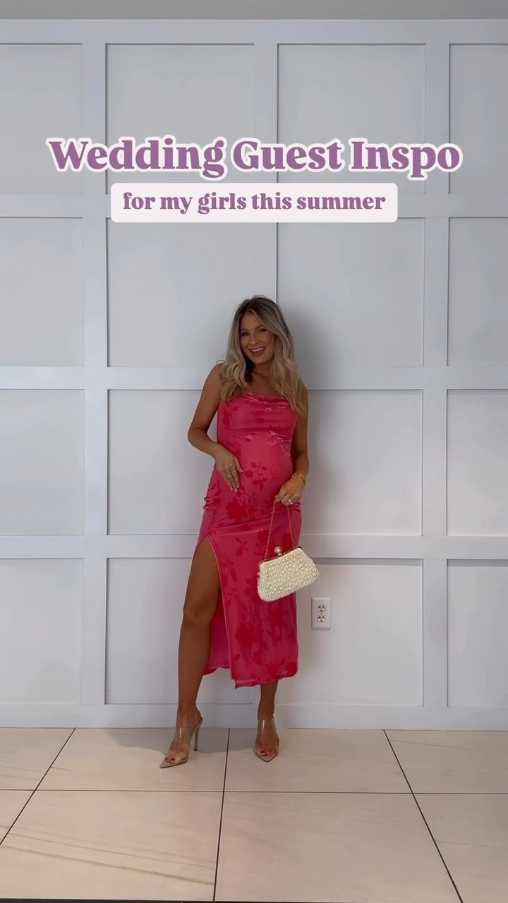 The cutest wedding guest dresses for any sort of venue or vibe. #WeddingGuestDress #SpringDress #BumpStyle #CocktailDress #MaxiDress #SemiFormalDress. 

#LTKSeasonal #LTKWedding #LTKBump