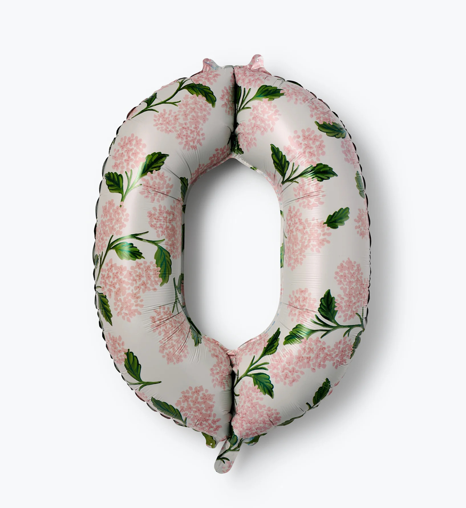 Numbered Foil Balloon - Pink Hydrangea | Rifle Paper Co.