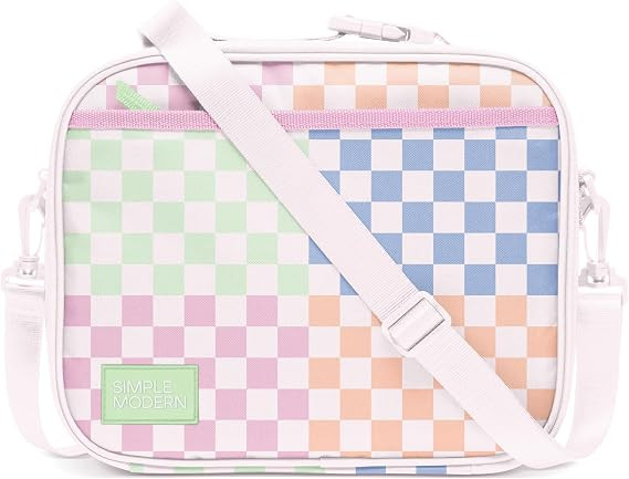 Simple Modern Hadley Lunch Box with Shoulder Strap | Kids & Adults | Insulated Bag with Pockets f... | Amazon (US)