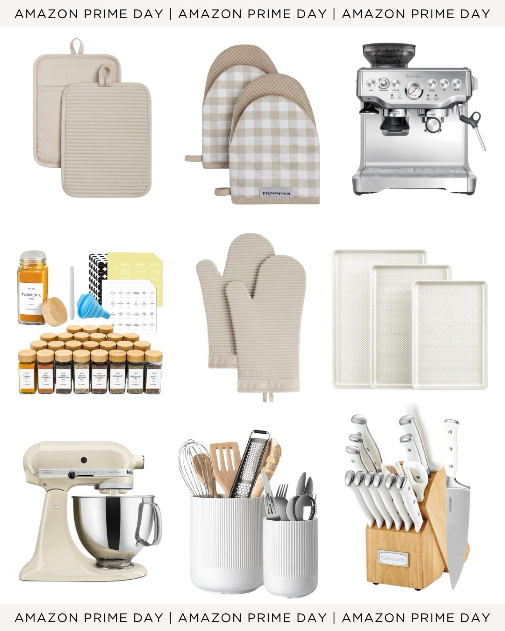 Amazon Prime Day Kitchen Deals

Amazon kitchen, Amazon sale, Amazon finds, kitchen accessories, kitchen organization, oven mitts, kitchenaid mixer, kitchenaid mitts, breville espresso machine, cuisineart knife set

#LTKHome #LTKSaleAlert #LTKSeasonal