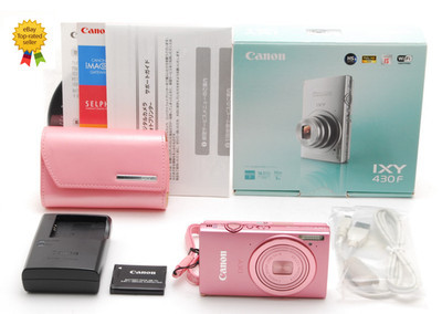 Canon IXY 430F Pink 5x zoom Wi-Fi 16.1MP Digital Camera JAPAN [TOP MINT w/Box] | eBay US