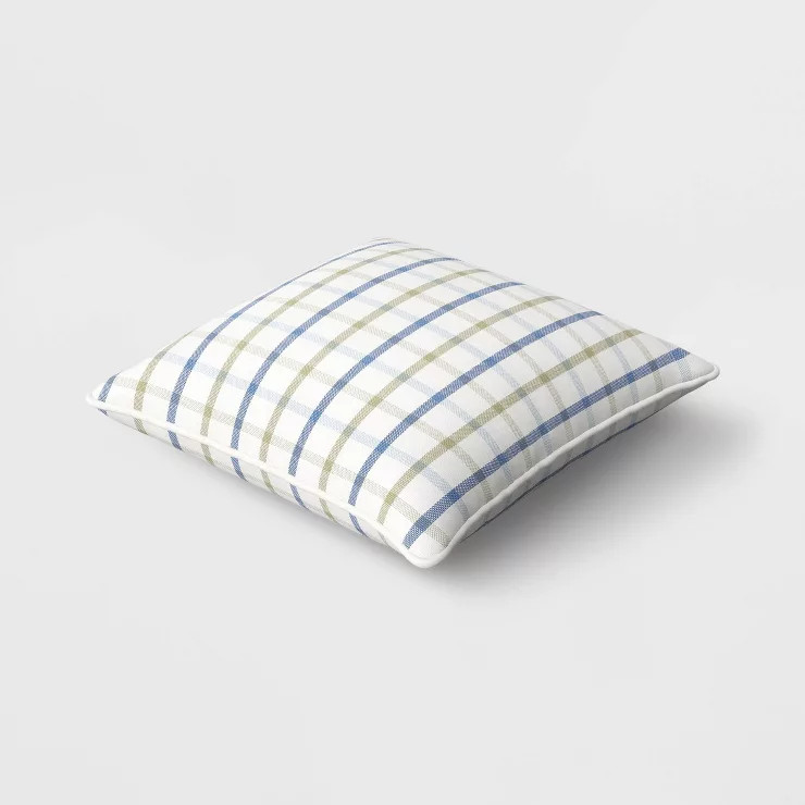 Woven Grid Square Throw Pillow - Threshold™ | Target