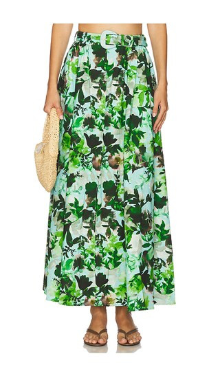 Judi Skirt in Watercolour Garden | Revolve Clothing (Global)