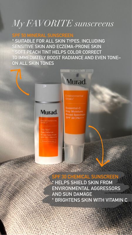 What is Chemical Sunscreen?
Chemical sunscreens are dermatologist-approved, with active chemical ingredients like octinoxate and avobenzone.
How does chemical sunscreen work?
Chemical sunscreens are lightweight and non-chalky, making it a well-suited option for all skin tones. They absorb UV rays like a sponge, then convert them to heat to release them from your skin.
 
What is Mineral Sunscreen?
Mineral sunscreen (also known as physical sunscreen) is naturally occurring active ingredients like titanium dioxide and zinc oxide. Mineral sunscreen is recommended for any skin type, including those with sensitive skin and acne-prone skin. It is made of titanium dioxide or zinc oxide to provide ultimate protection against the sun.
How does mineral sunscreen work?
While chemical sunscreen absorbs UV rays and convert them to heat, mineral sunscreens will work differently. Mineral sunscreen works by laying on the surface of the skin to deflect and scatter UVA rays and UVB rays away from your skin.
 
Sunscreen needs to be worn daily and consistently to shield against harmful sun exposure and blue light damage that can cause dark spots, wrinkles, skin cancer, and other sun damage.


#LTKbeauty #LTKover40 #LTKfindsunder100