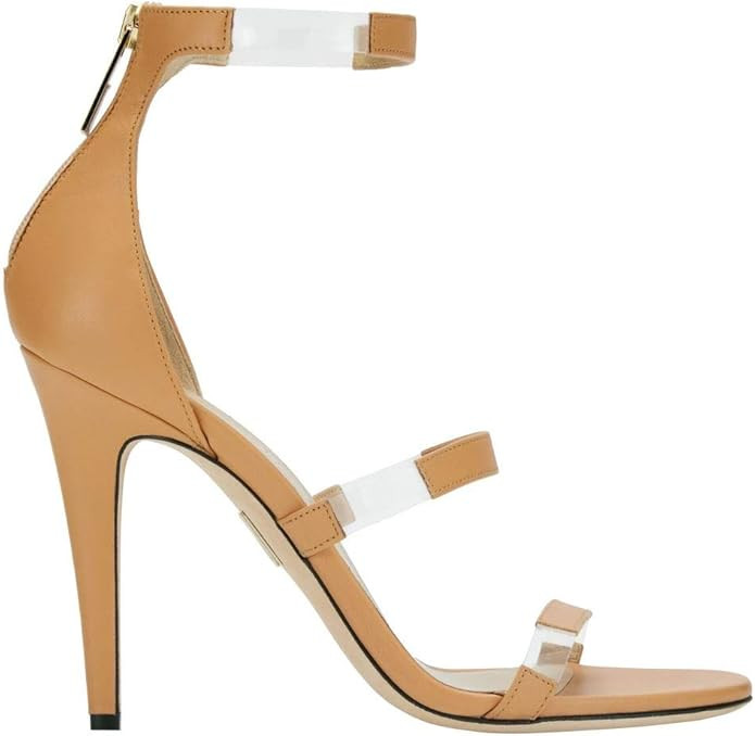 Tamara Mellon Nappa Frontline Sandals 105mm | Amazon (US)