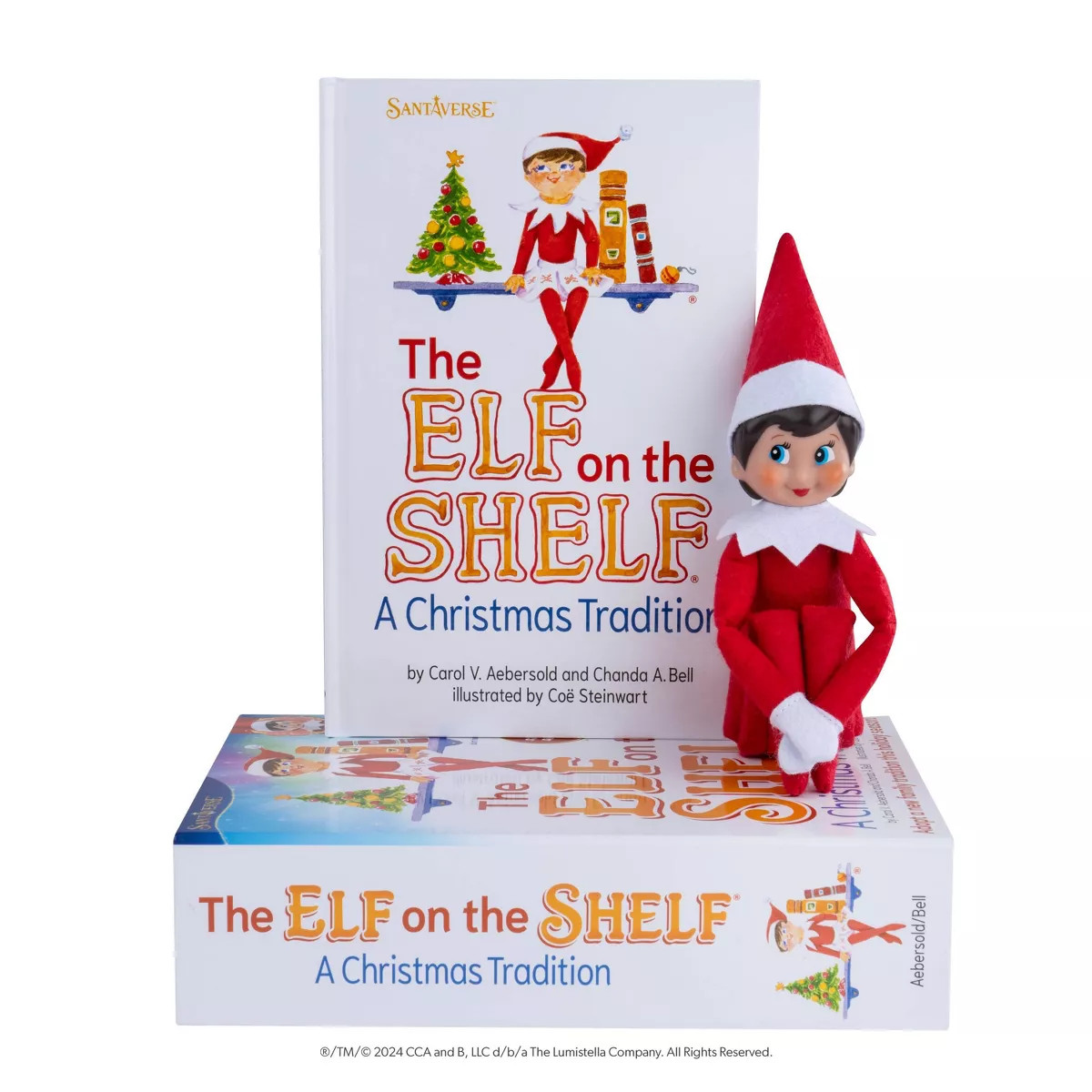 The Elf on the Shelf - Blue Eye Girl Elf - by Chanda Bell (Hardcover) | Target