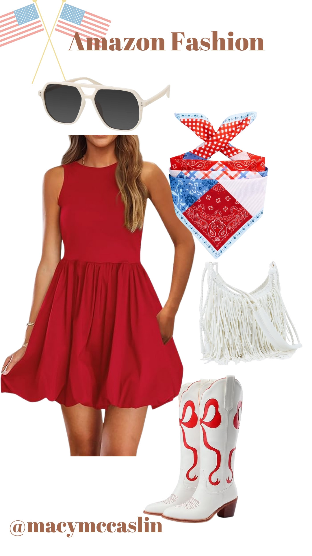 Ready to rock my 4th of July style with these Amazon finds! 🎆🇺🇸 #PatrioticChic #WesternBoho

 

 #LTKootd #LTKSeasonal #LTKSaleAlert