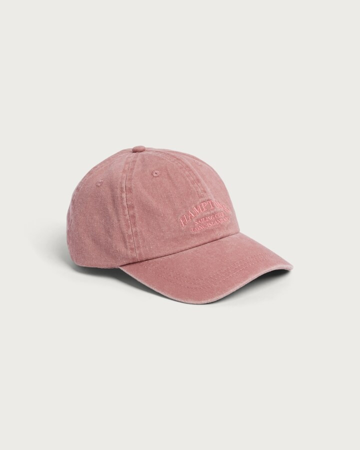 F&F Embroidered Slogan Cap in Pink | Tesco F&F