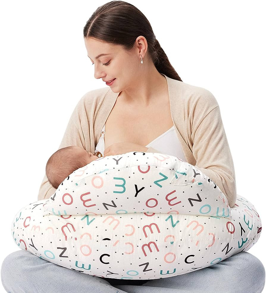 Momcozy Original Nursing Pillow for Breastfeeding, Plus Size Breastfeeding Pillows for More Suppo... | Amazon (US)