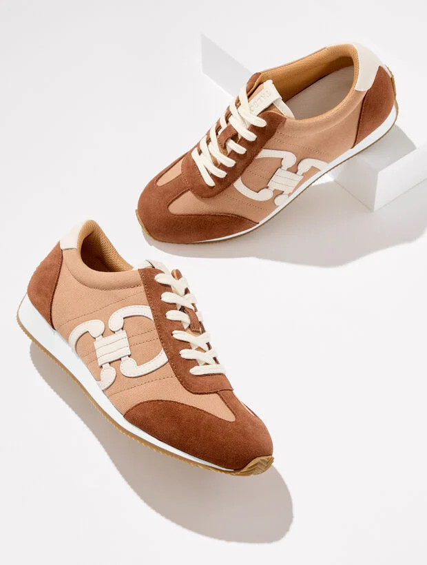 Alex Status Herringbone Suede Sneakers | Talbots