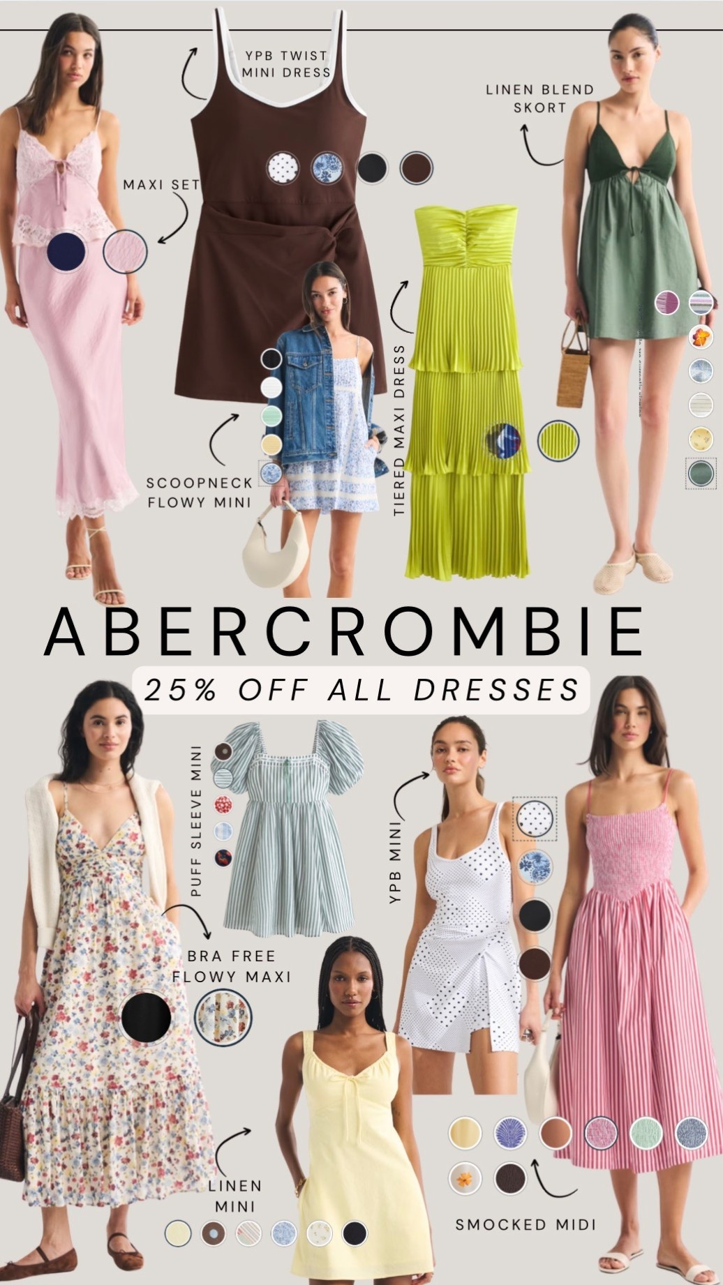 25% off all dresses 

#LTKSpringSale #LTKSeasonal #LTKMidsize