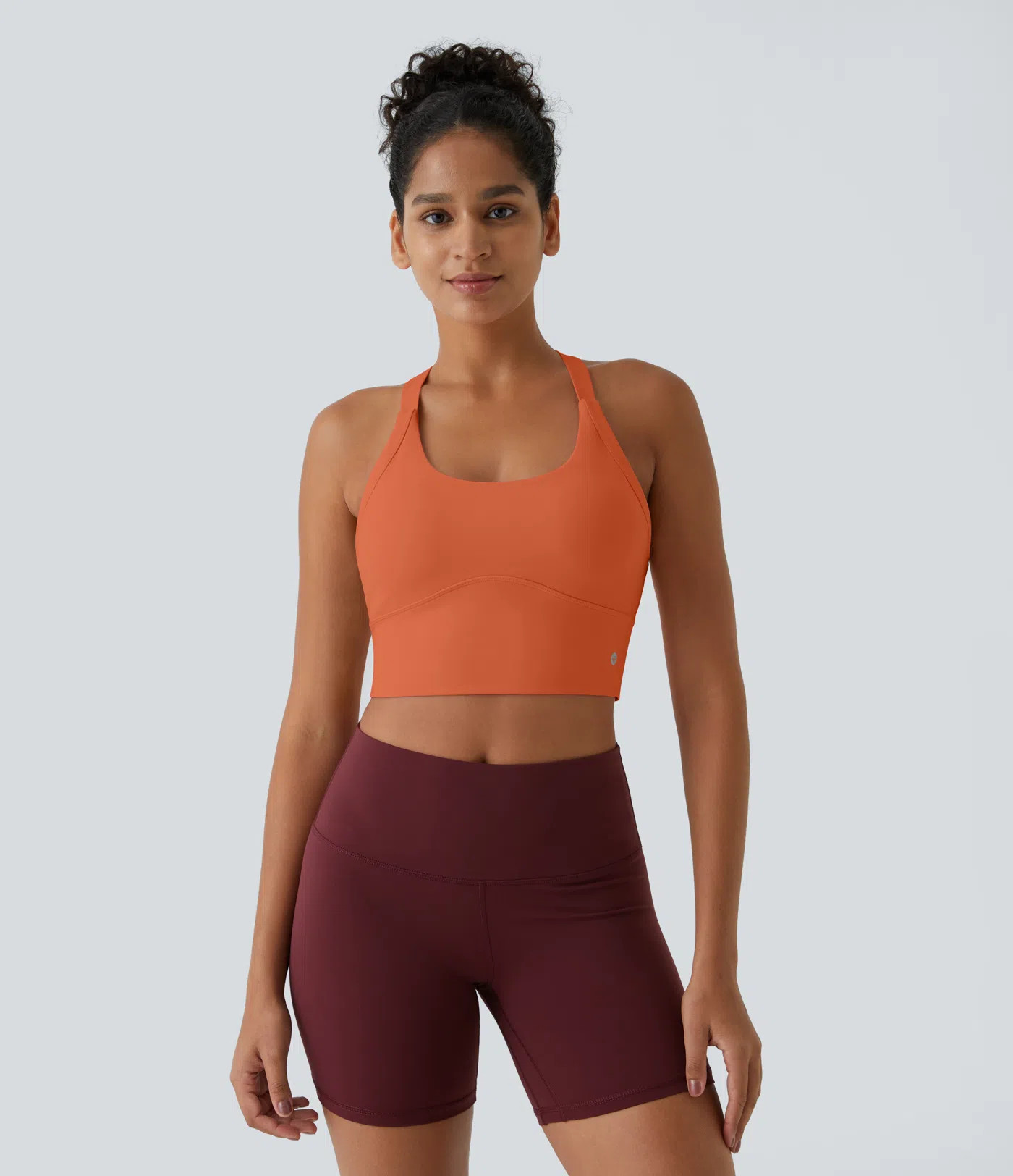 Women’s Softlyzero™ Plush Backless Cut Out Twisted Cropped Yoga Tank Top - Halara | HALARA