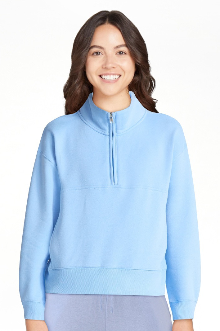 No Boundaries Fleece Half Zip Pullover, Women's | Walmart (US)