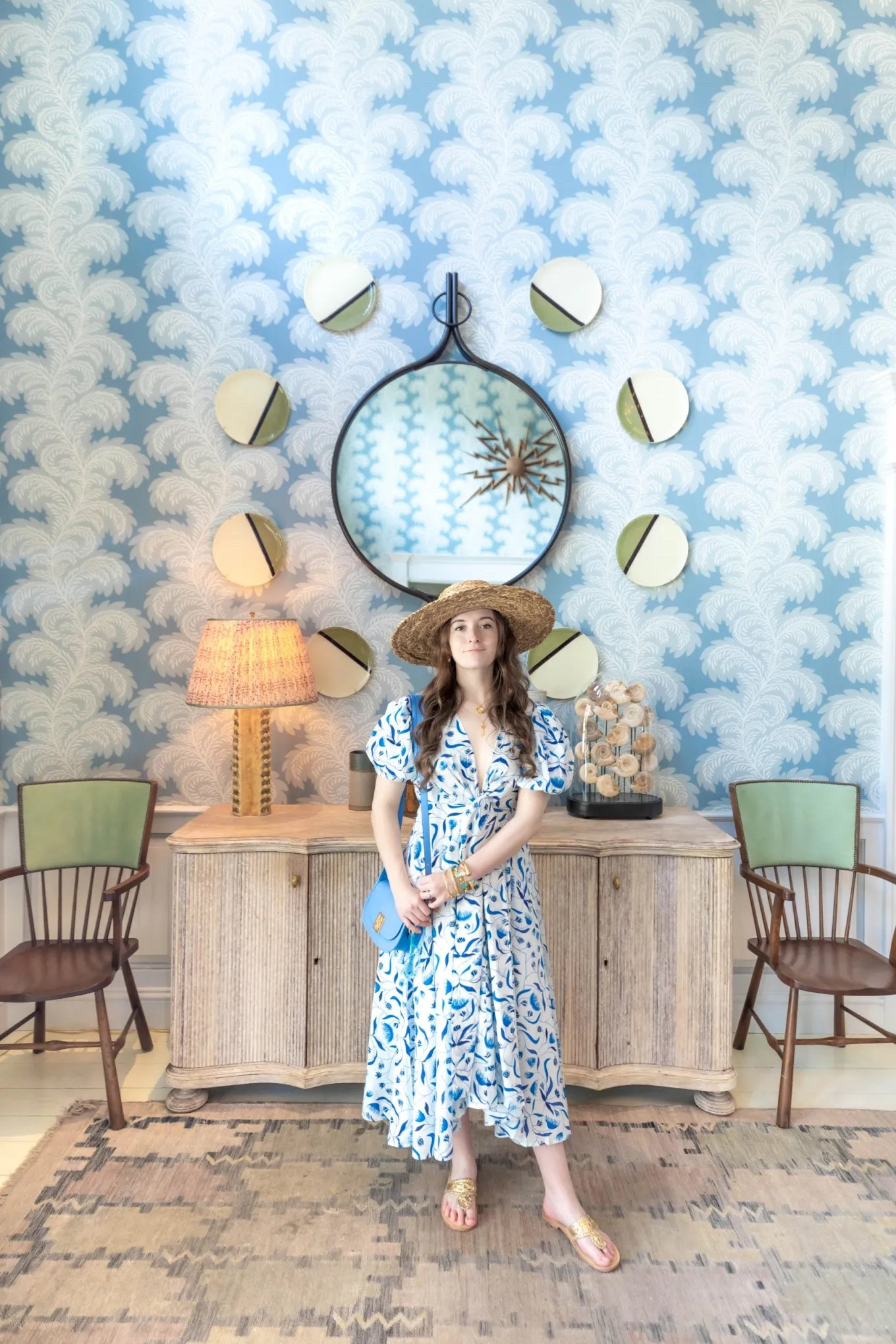 Sunny weather means it’s dress season! This sustainable cotton blue and white maxi dress ties at the waist for a flattering fit. It’s true to size & on sale! #summerstyle #dressinspo #sundress

#LTKtravel #LTKsalealert #LTKSeasonal