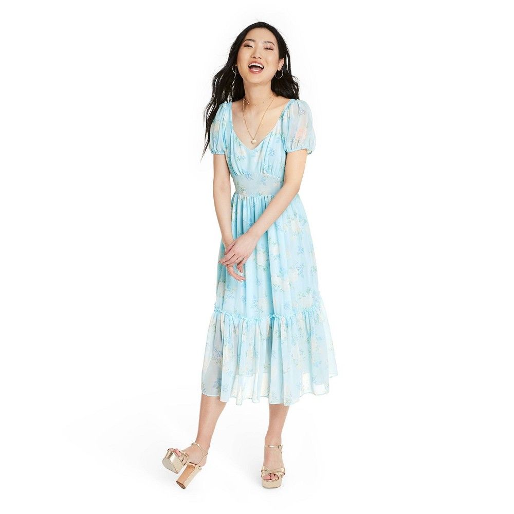 Women's Sophie Chiffon Dress - LoveShackFancy for Target Blue 6 | Target