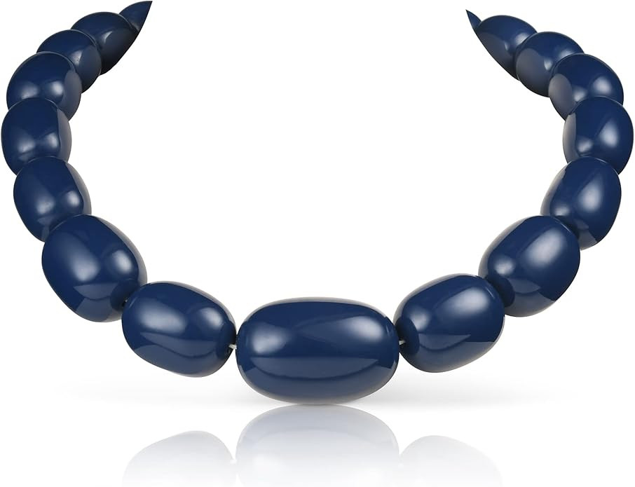 ZAVANA Large Statement Necklace for Women, Handmade Boho Chic Chunky Necklace for Women, Elegant ... | Amazon (US)